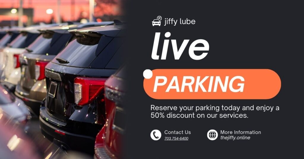 Jiffy Lube live parking