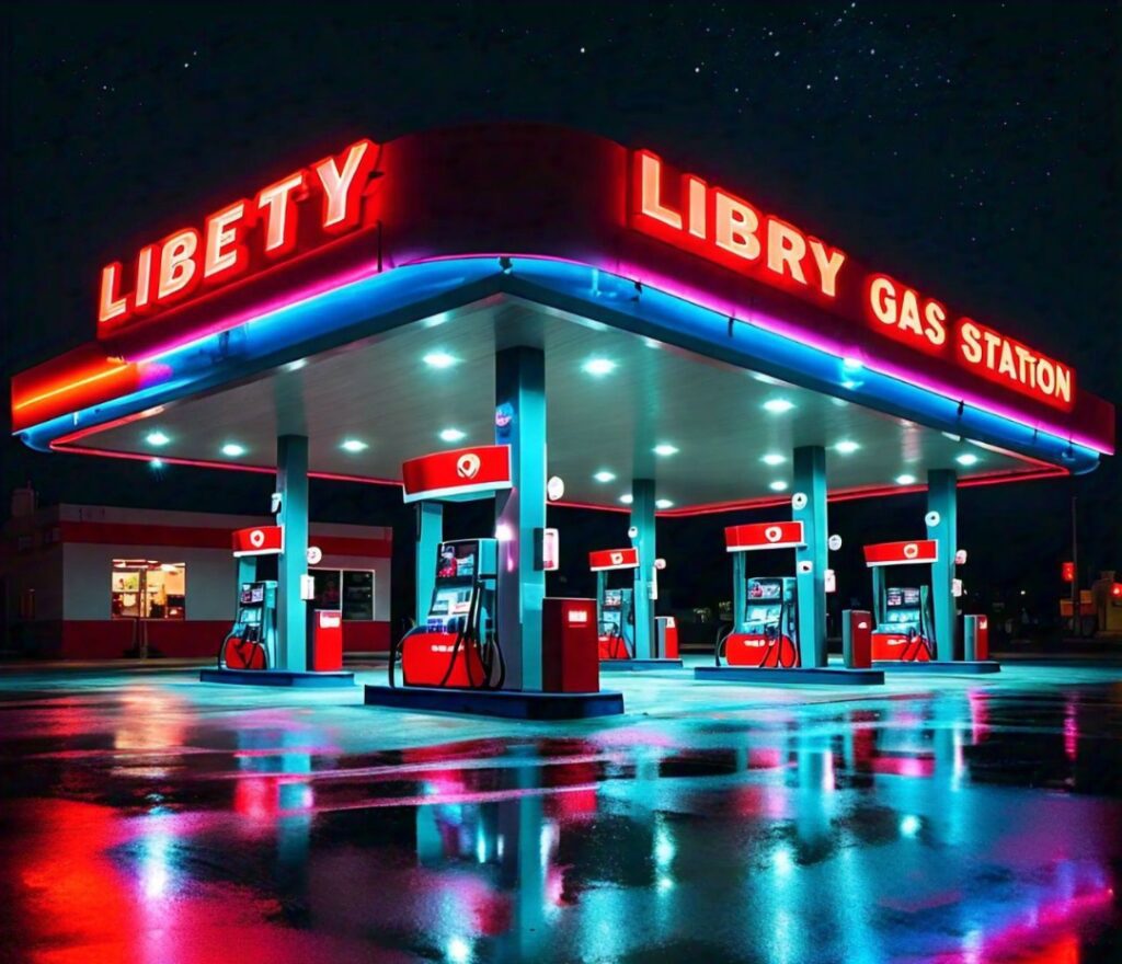 liberty gas station
