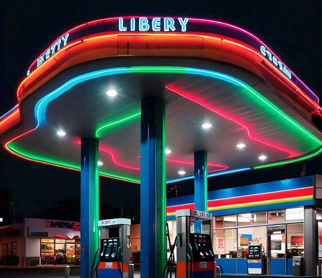 liberty gas station