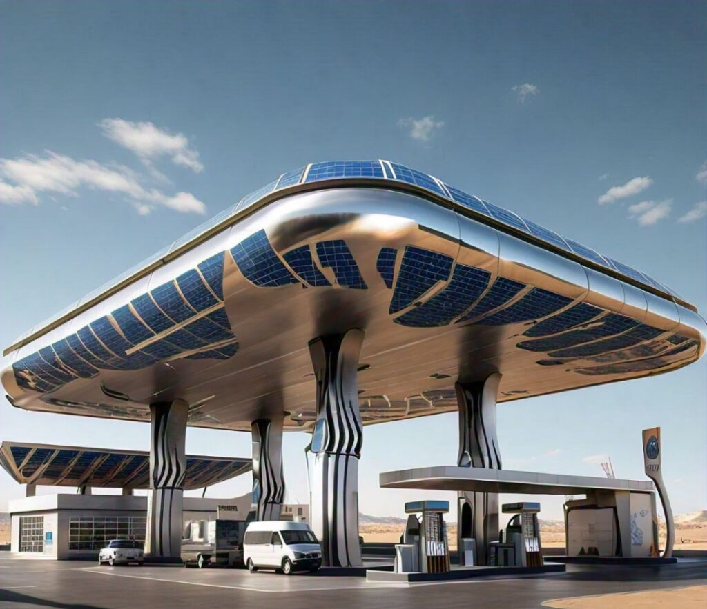 giant gas station
